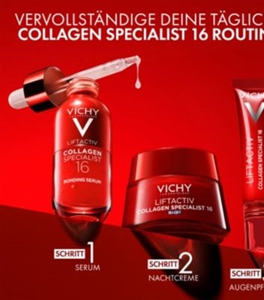 Collagen Specialist Nachtpflege Routine Visual